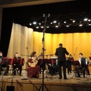 Выступление с Оркестром баянистов и аккордеонистов в Концертном зале РАМ им. Гнесиных